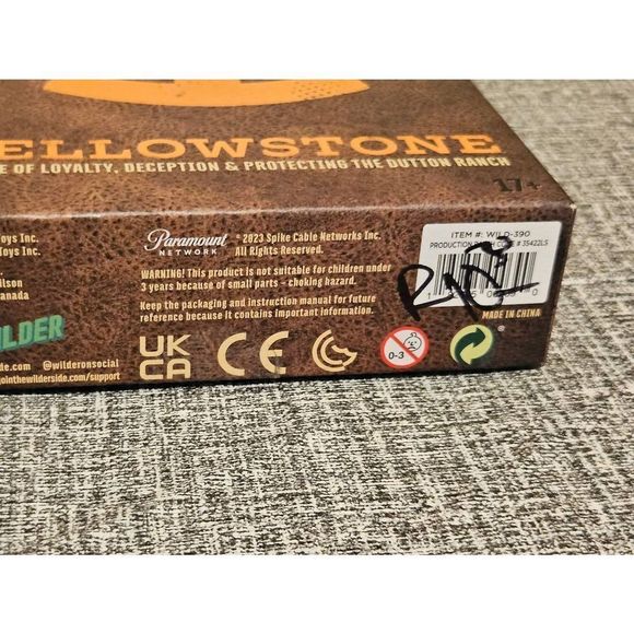 Yellowstone A GAME OF LOYALTY DECEPTION & PROTECTING THE DUTTON RANCH Card Game - Picture 3 of 4